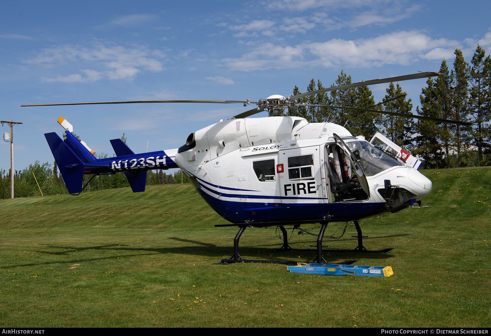 Aircraft Photo of N123SH | Airbus Helicopters BK-117 B-2 | Soloy Helicopters | AirHistory.net #801196