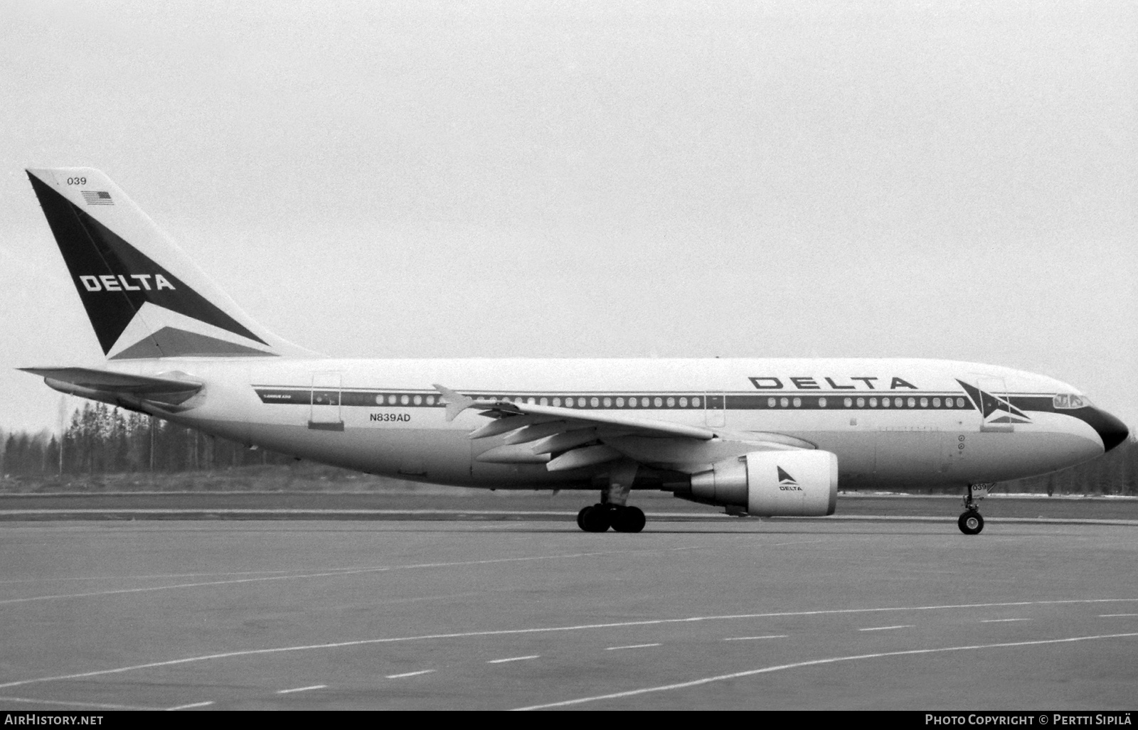 Aircraft Photo of N839AD | Airbus A310-324 | Delta Air Lines | AirHistory.net #801201