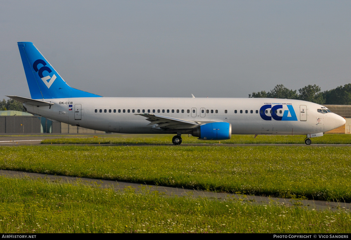 Aircraft Photo of OK-CCB | Boeing 737-42C | CCA - Czech Connect Airlines | AirHistory.net #801220