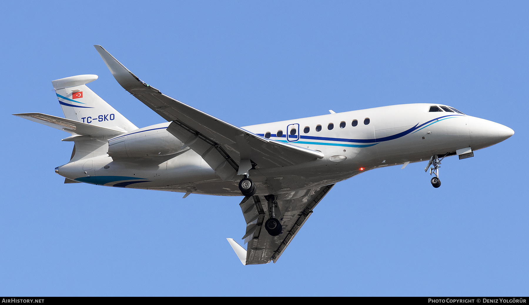 Aircraft Photo of TC-SKO | Dassault Falcon 2000LX | AirHistory.net #801224