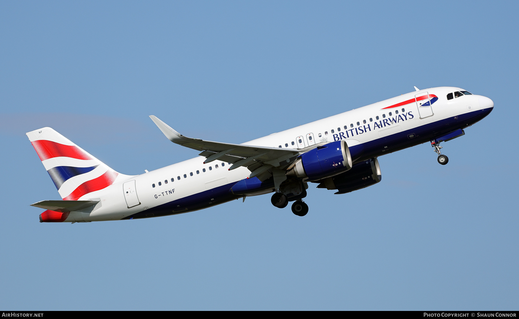 Aircraft Photo of G-TTNF | Airbus A320-251N | British Airways | AirHistory.net #801253