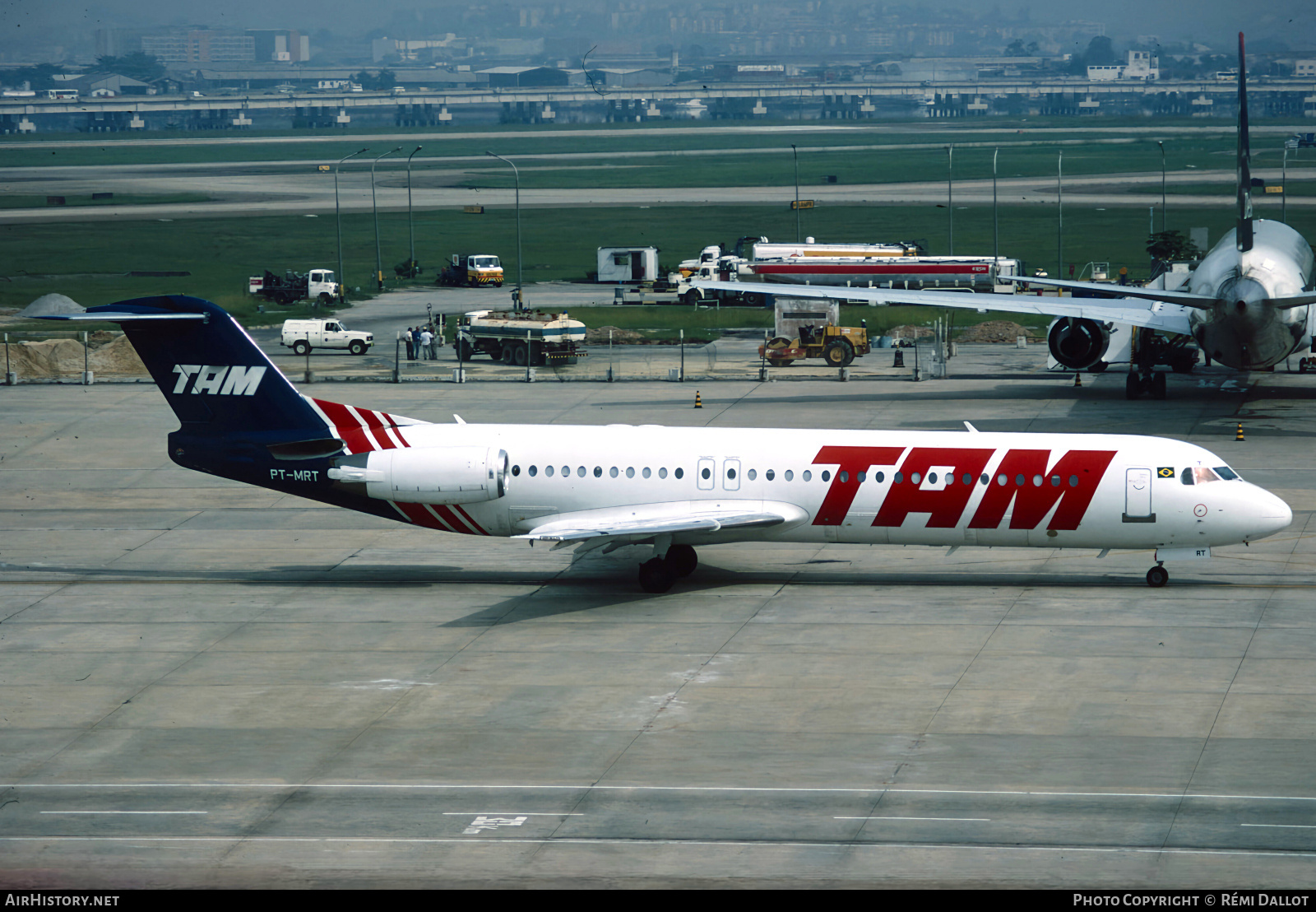 Aircraft Photo of PT-MRT | Fokker 100 (F28-0100) | TAM Linhas Aéreas | AirHistory.net #801265