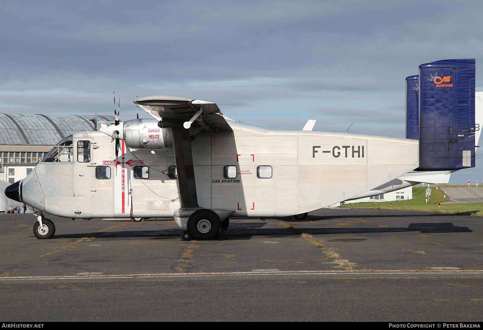 Aircraft Photo of F-GTHI | Short SC.7 Skyvan 3-100 | CAE Aviation | AirHistory.net #801271