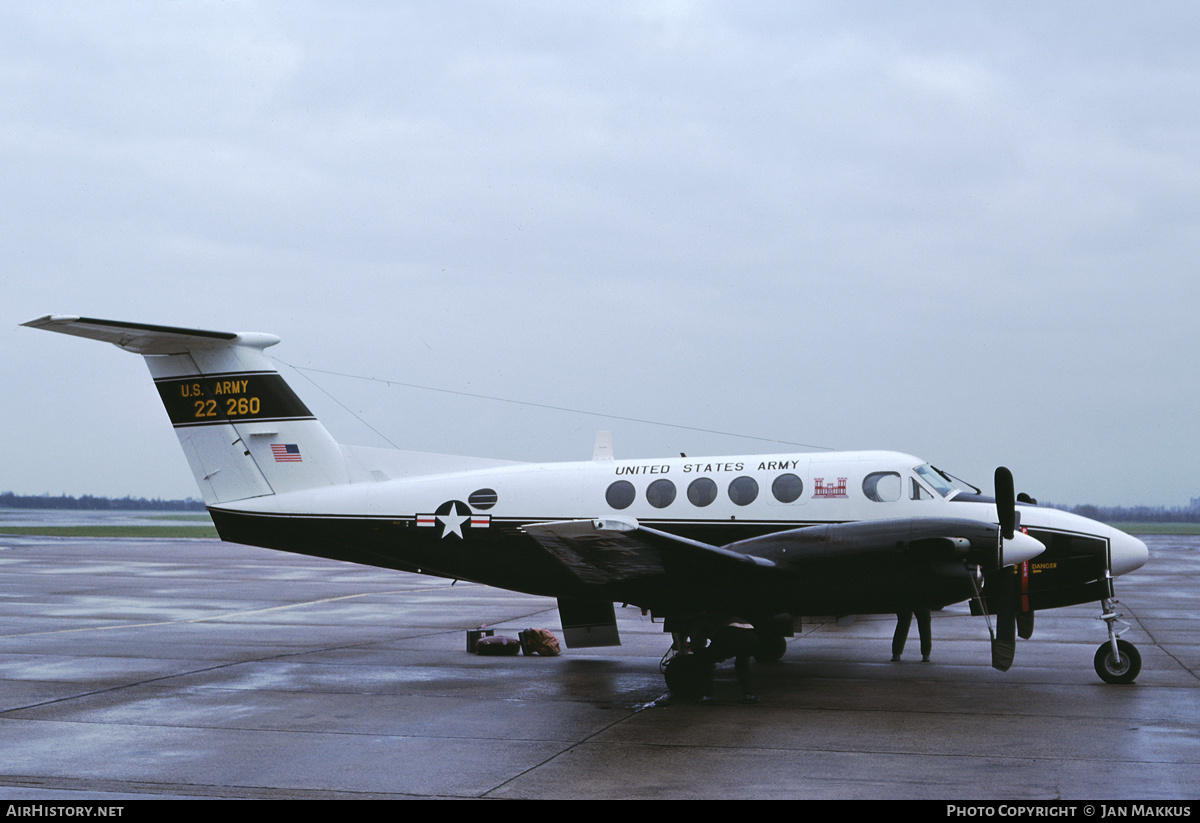 Aircraft Photo of 73-22260 / 22260 | Beech C-12A Huron | USA - Army | AirHistory.net #801279