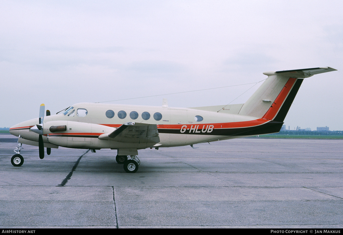 Aircraft Photo of G-HLUB | Beech B200 Super King Air | AirHistory.net #801280