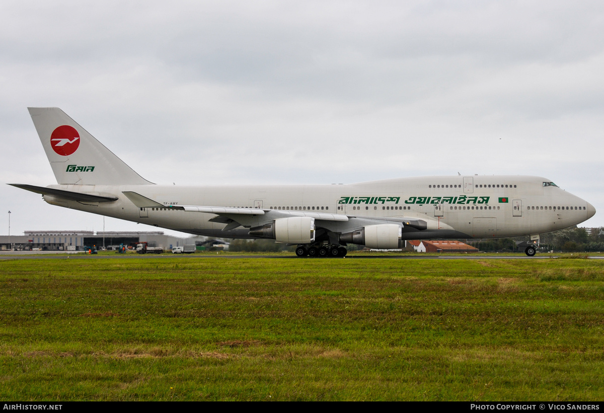 Aircraft Photo of TF-AMY | Boeing 747-446 | Biman Bangladesh Airlines | AirHistory.net #801297