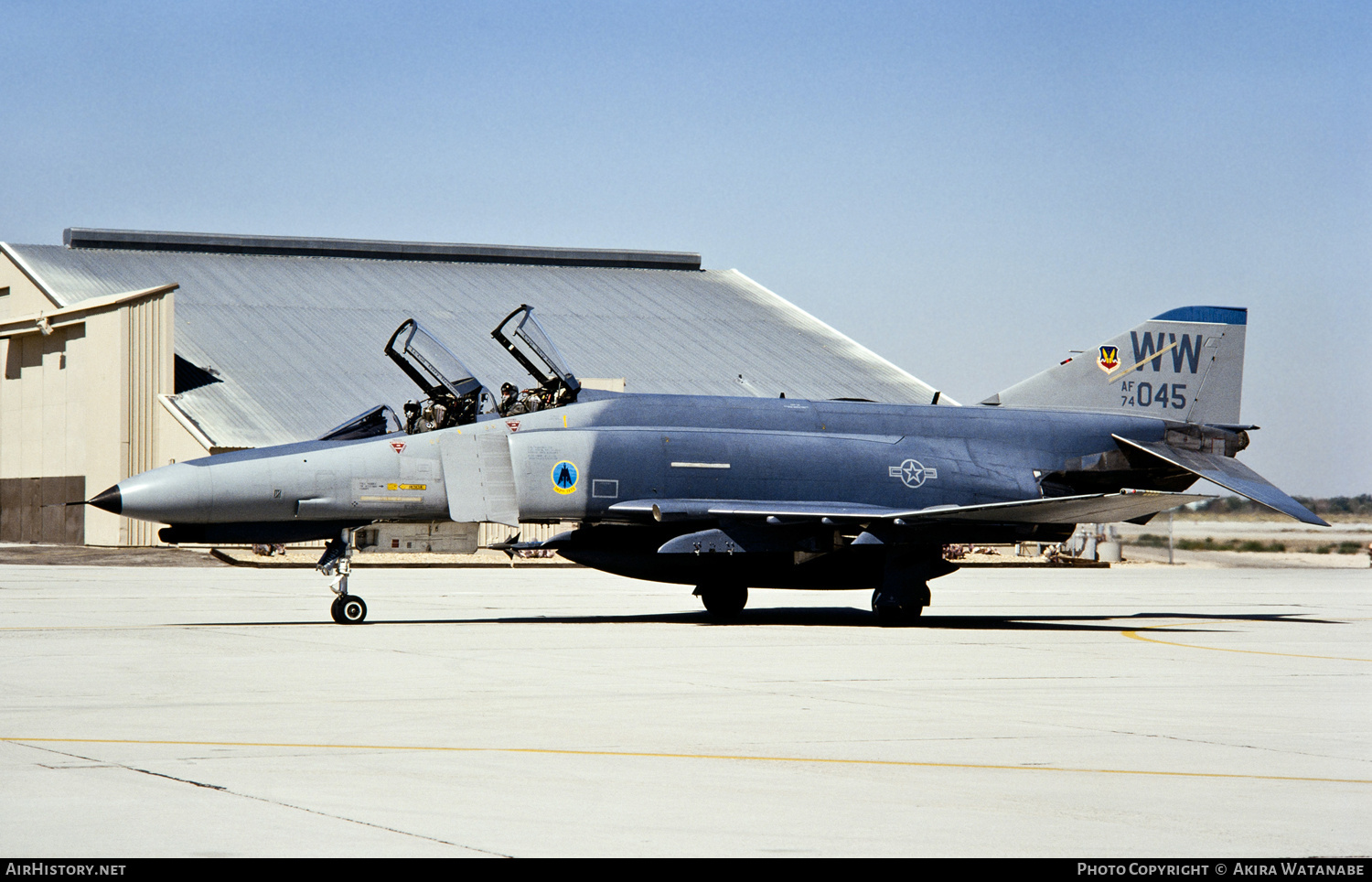 Aircraft Photo of 74-1045 / AF74-045 | McDonnell Douglas F-4E Phantom II | USA - Air Force | AirHistory.net #801307