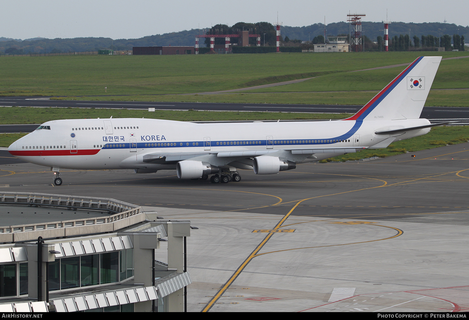 Aircraft Photo of HL7465 | Boeing 747-4B5 | South Korea - Air Force | AirHistory.net #801309