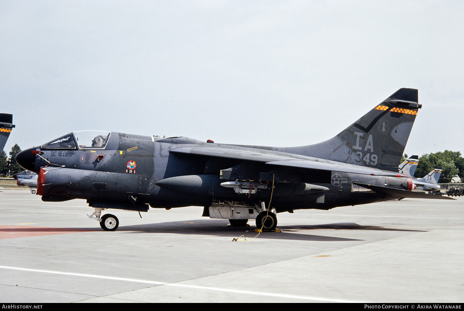 Aircraft Photo of 71-0349 / AF71-349 | LTV A-7D Corsair II | USA - Air Force | AirHistory.net #801320