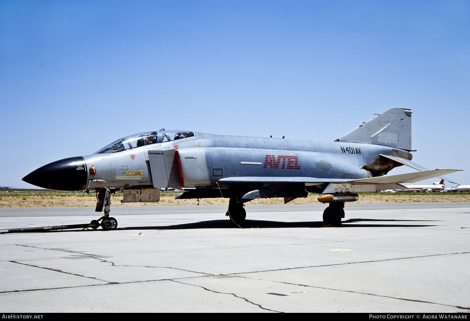 Aircraft Photo of N401AV | McDonnell F-4D Phantom II | Avtel Services | AirHistory.net #801325