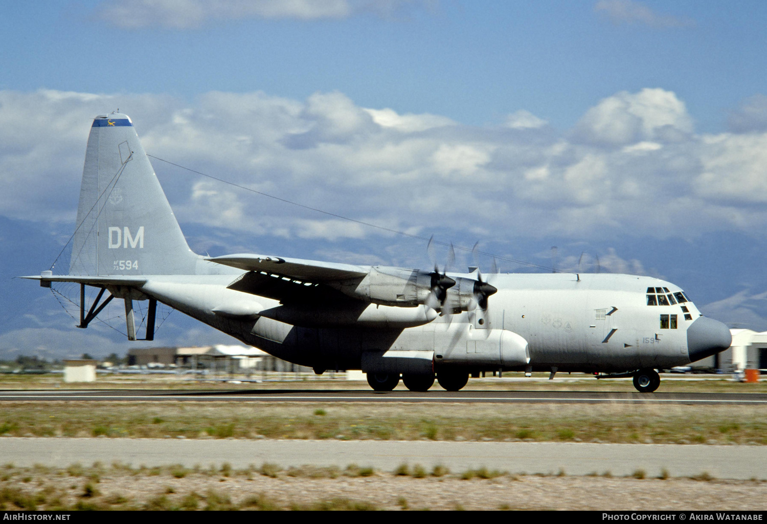 Aircraft Photo of 73-1594 / AF73-594 | Lockheed EC-130H Hercules (L-382) | USA - Air Force | AirHistory.net #801326