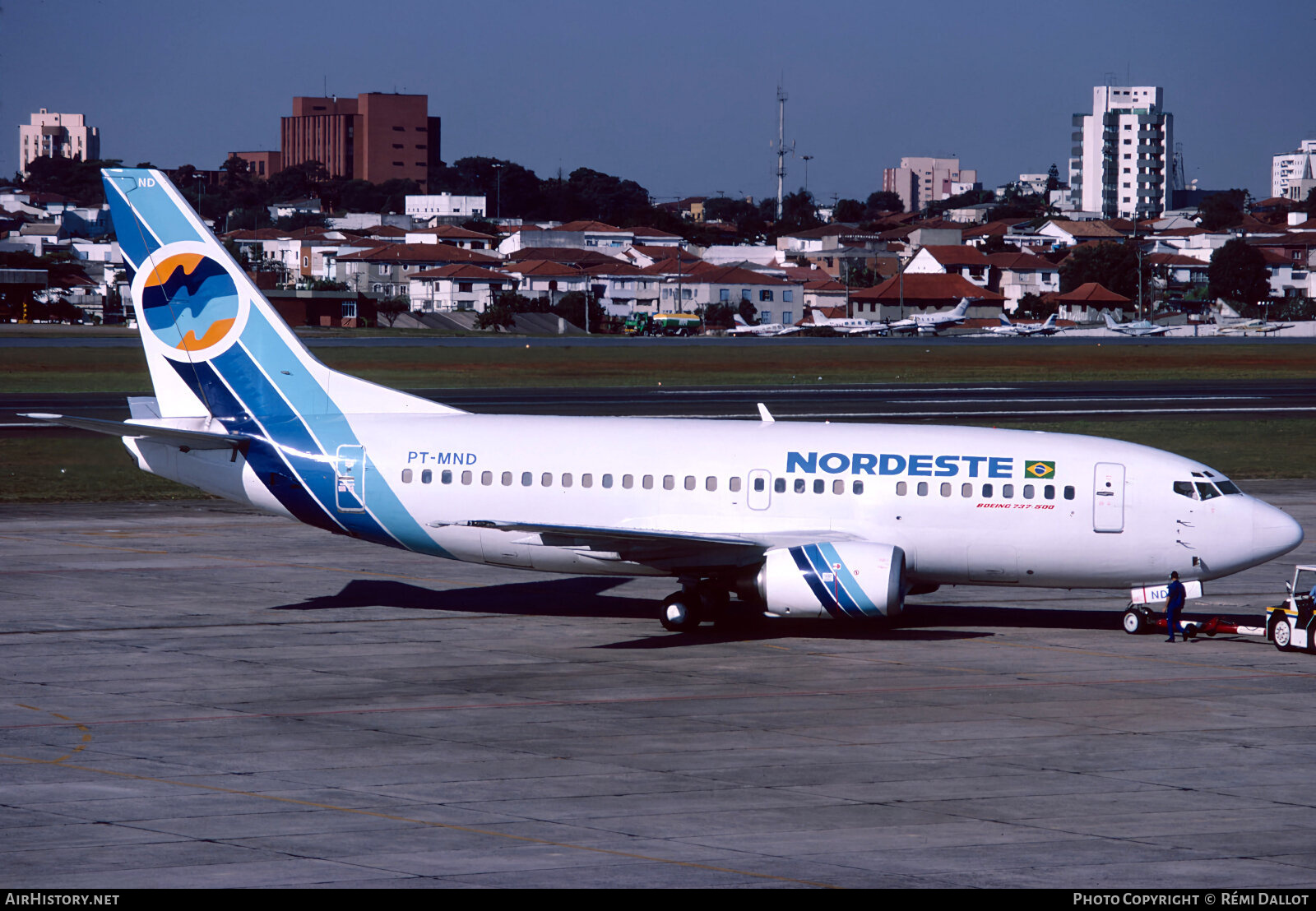 Aircraft Photo of PT-MND | Boeing 737-53A | Nordeste Linhas Aereas | AirHistory.net #801357