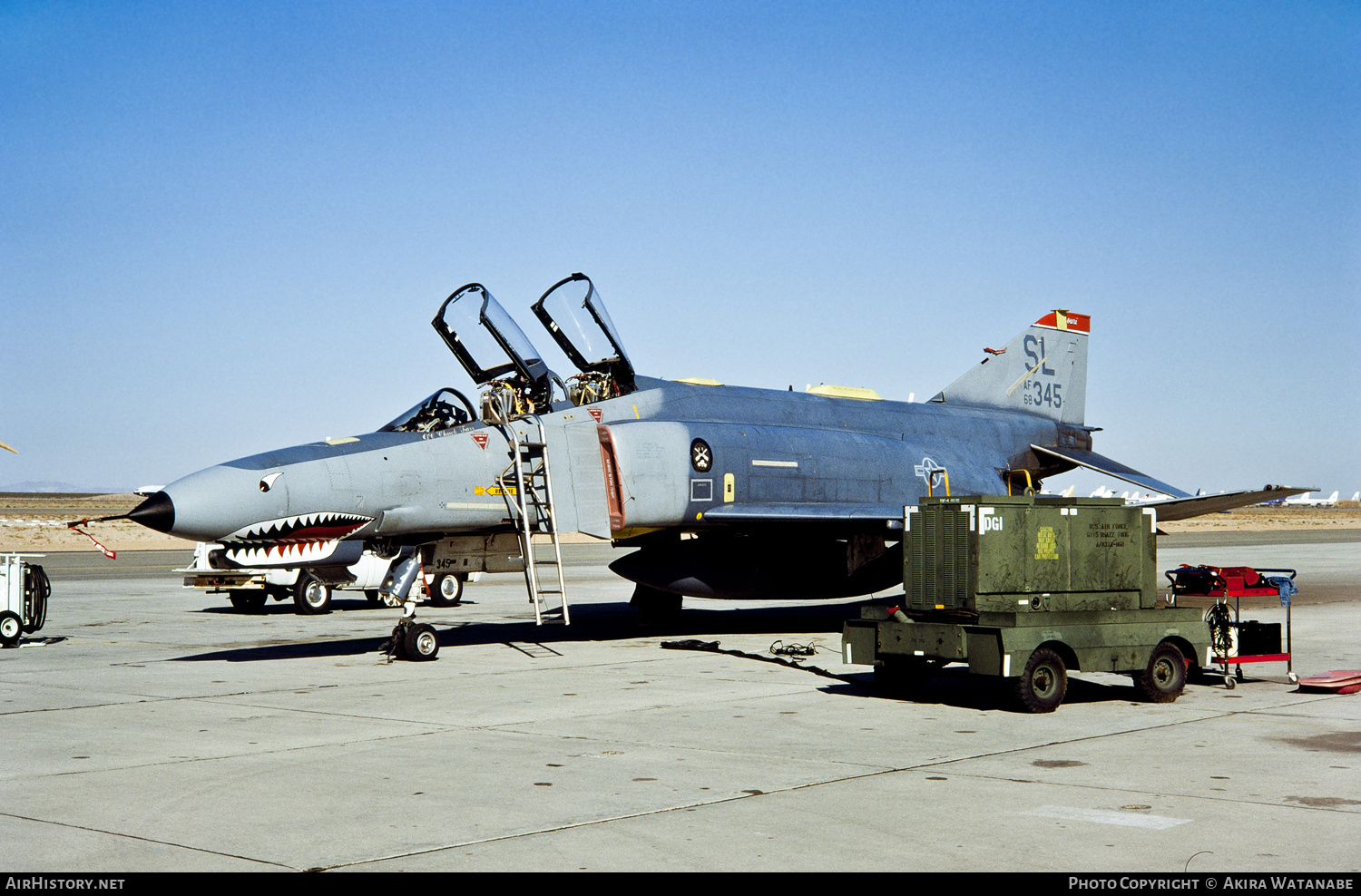 Aircraft Photo of 68-0345 / AF68-345 | McDonnell Douglas QF-4E Phantom II | USA - Air Force | AirHistory.net #801374