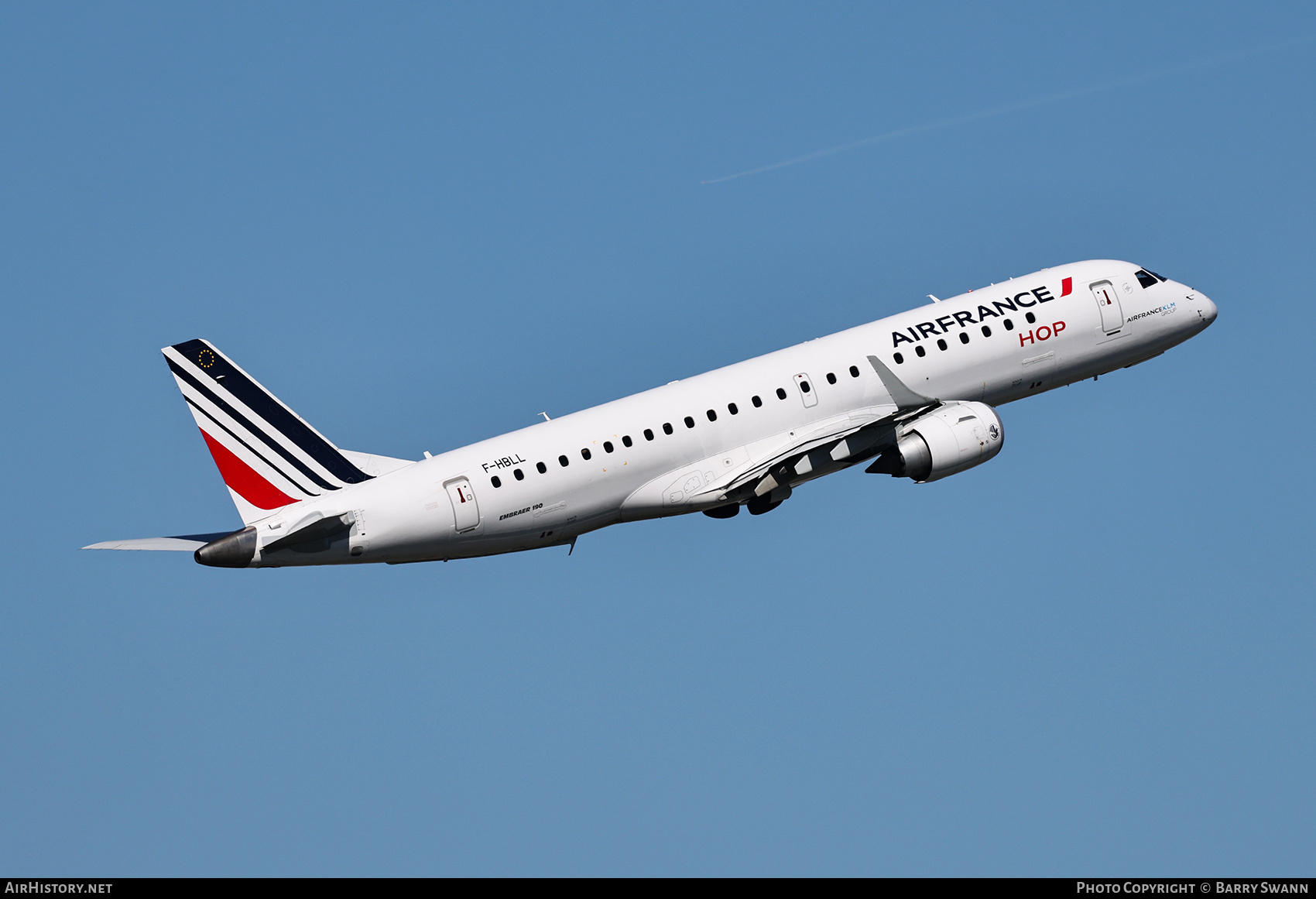 Aircraft Photo of F-HBLL | Embraer 190STD (ERJ-190-100STD) | Air France | AirHistory.net #801415