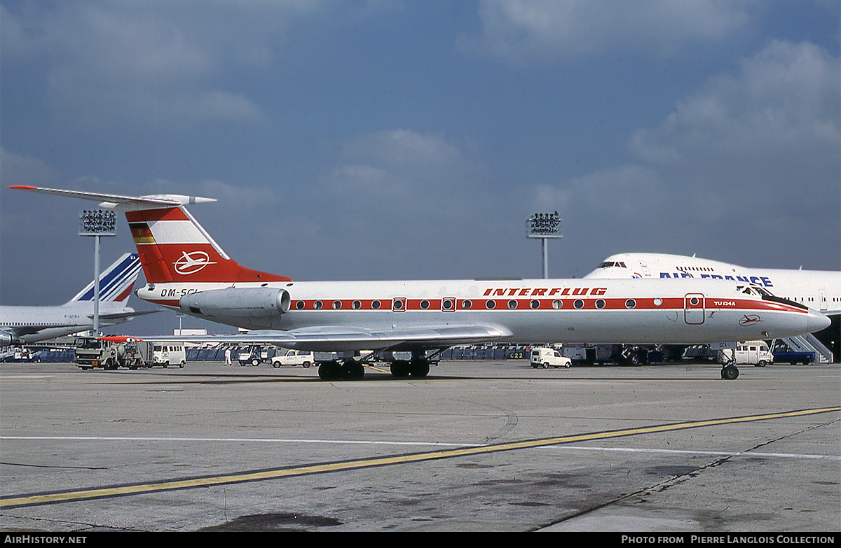Aircraft Photo of DM-SCI | Tupolev Tu-134A | Interflug | AirHistory.net #801418