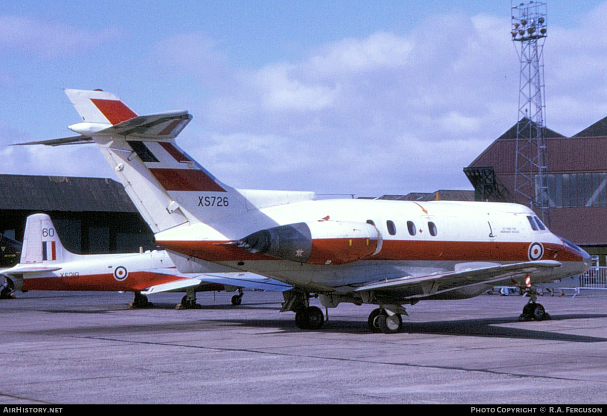 Aircraft Photo of XS726 | Hawker Siddeley HS-125-2 Dominie T1 | UK - Air Force | AirHistory.net #801429