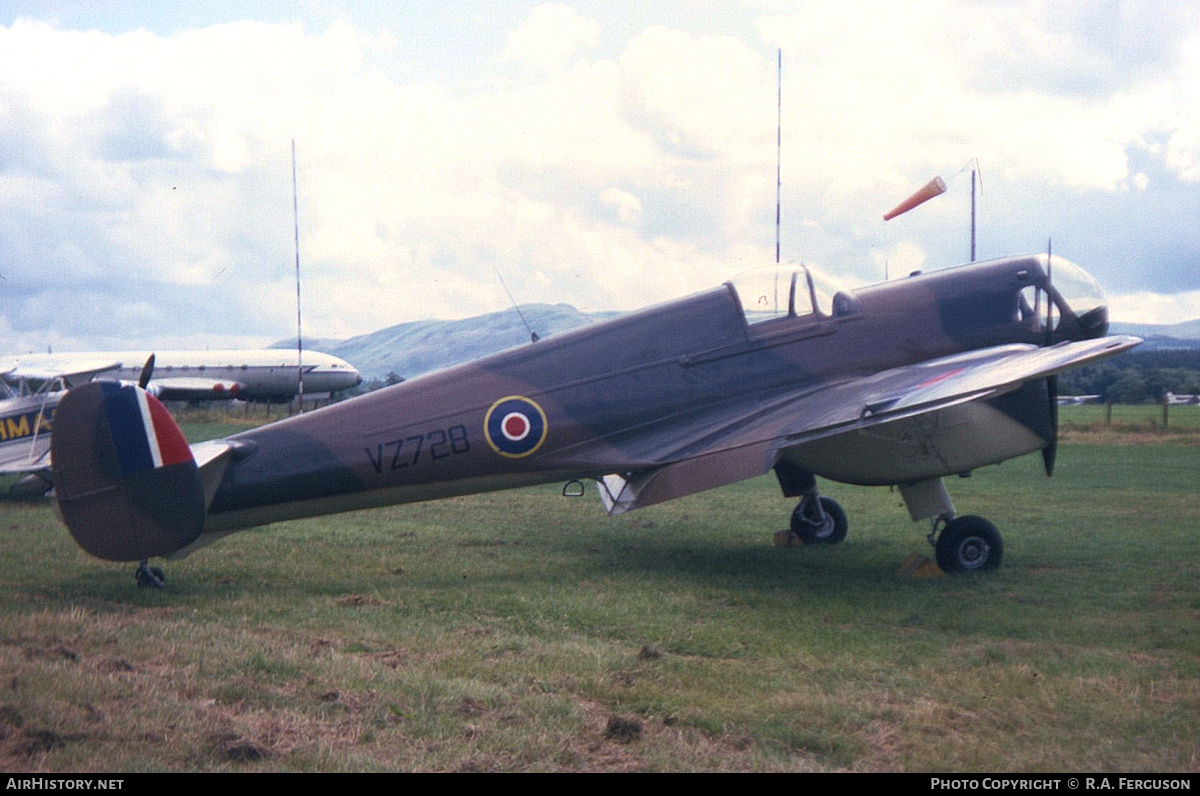 Aircraft Photo of G-AGOS / VZ728 | Reid and Sigrist RS-4 Desford Trainer | UK - Air Force | AirHistory.net #801436
