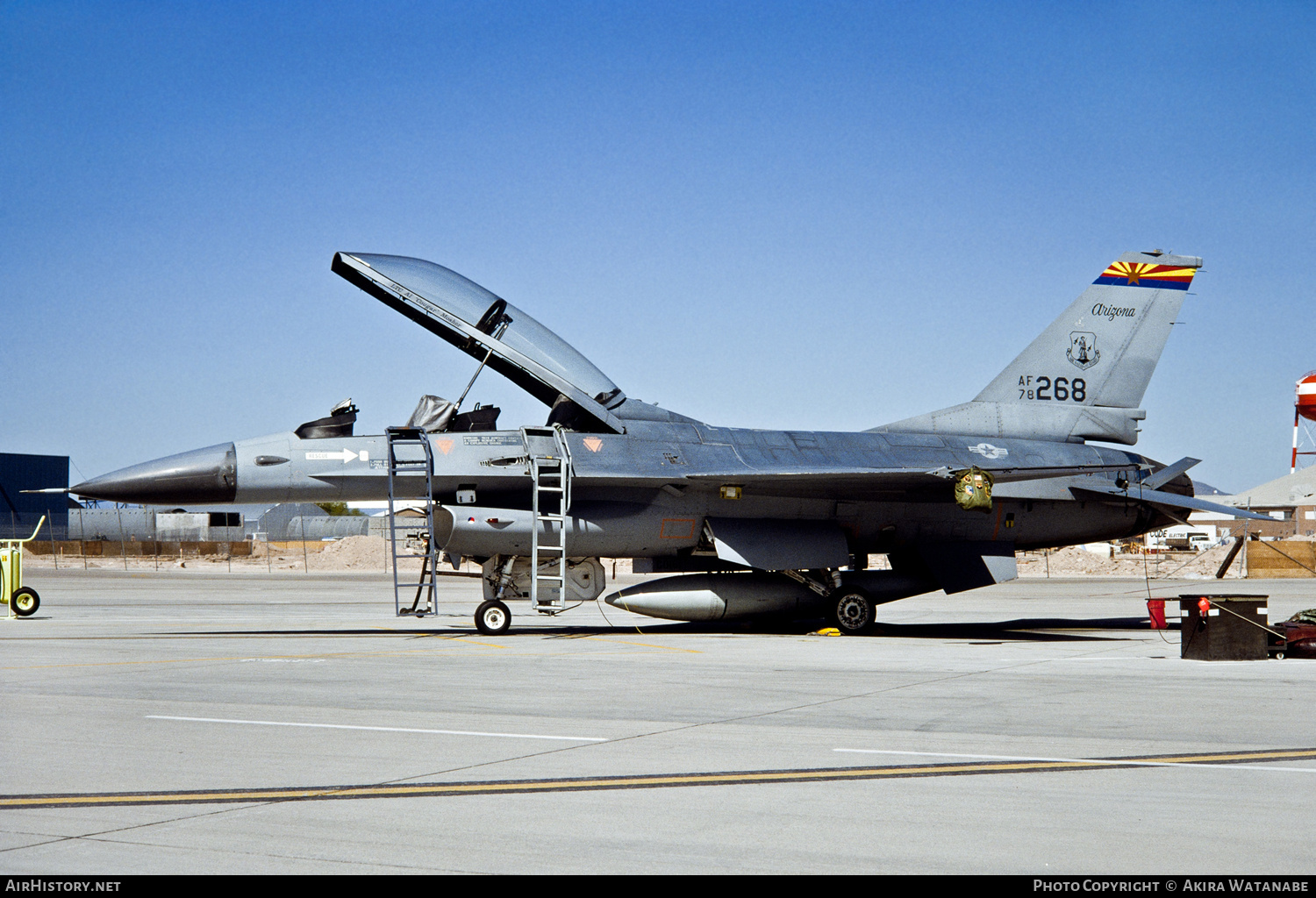 Aircraft Photo of 78-0268 / AF78-268 | General Dynamics F-16B Fighting Falcon | USA - Air Force | AirHistory.net #801459