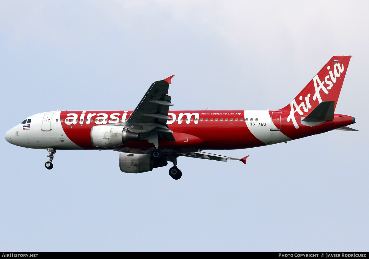 Aircraft Photo of HS-ABX | Airbus A320-214 | AirAsia | AirHistory.net #801461