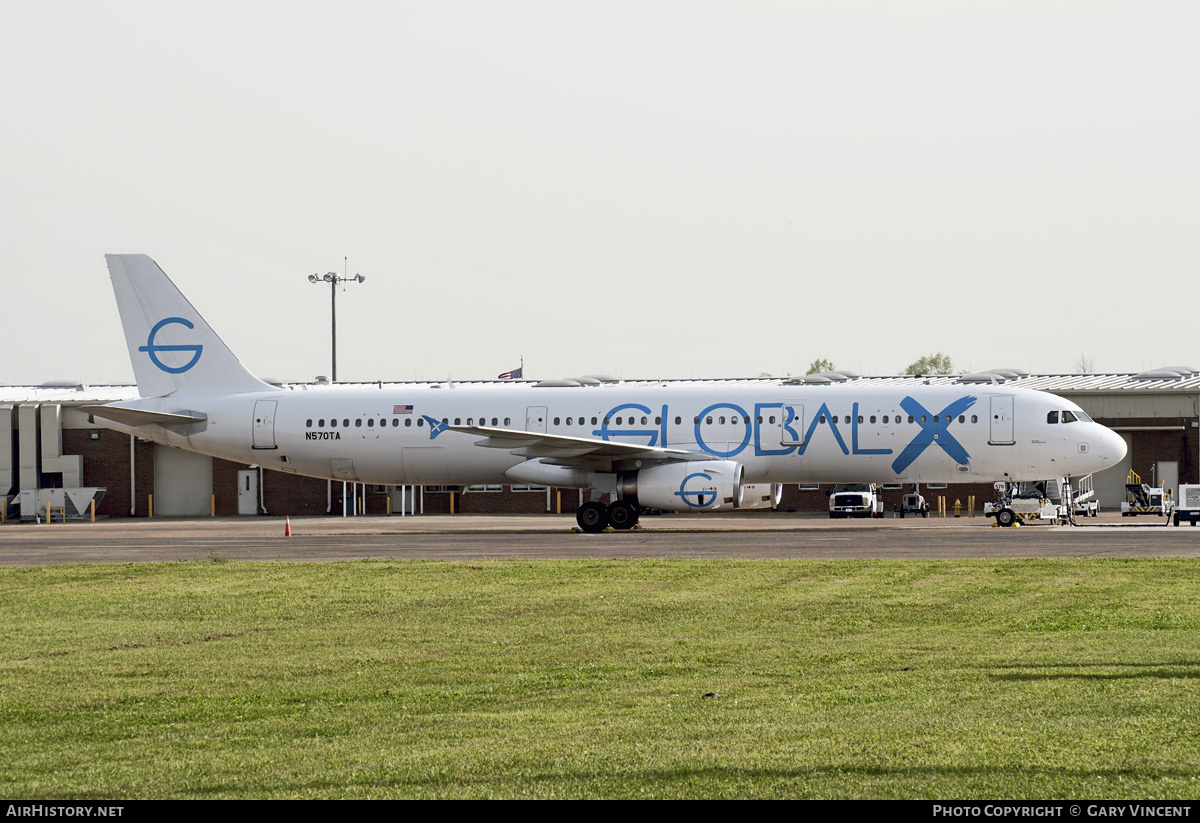 Aircraft Photo of N570TA | Airbus A321-231 | GlobalX | AirHistory.net #801487