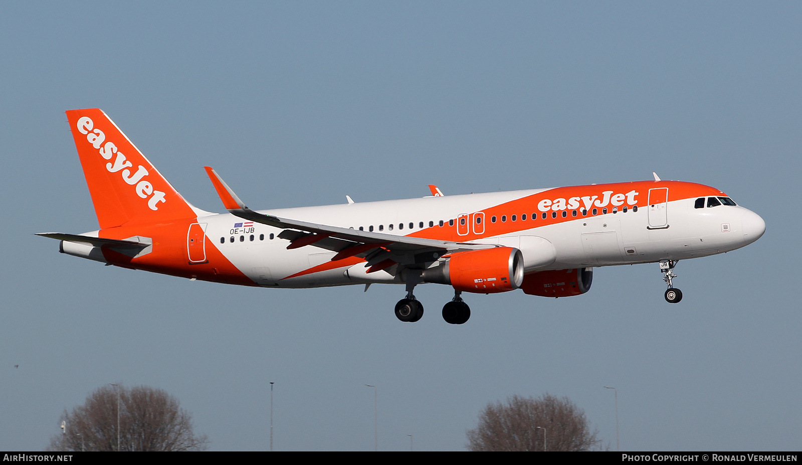 Aircraft Photo of OE-IJB | Airbus A320-214 | EasyJet | AirHistory.net #801499