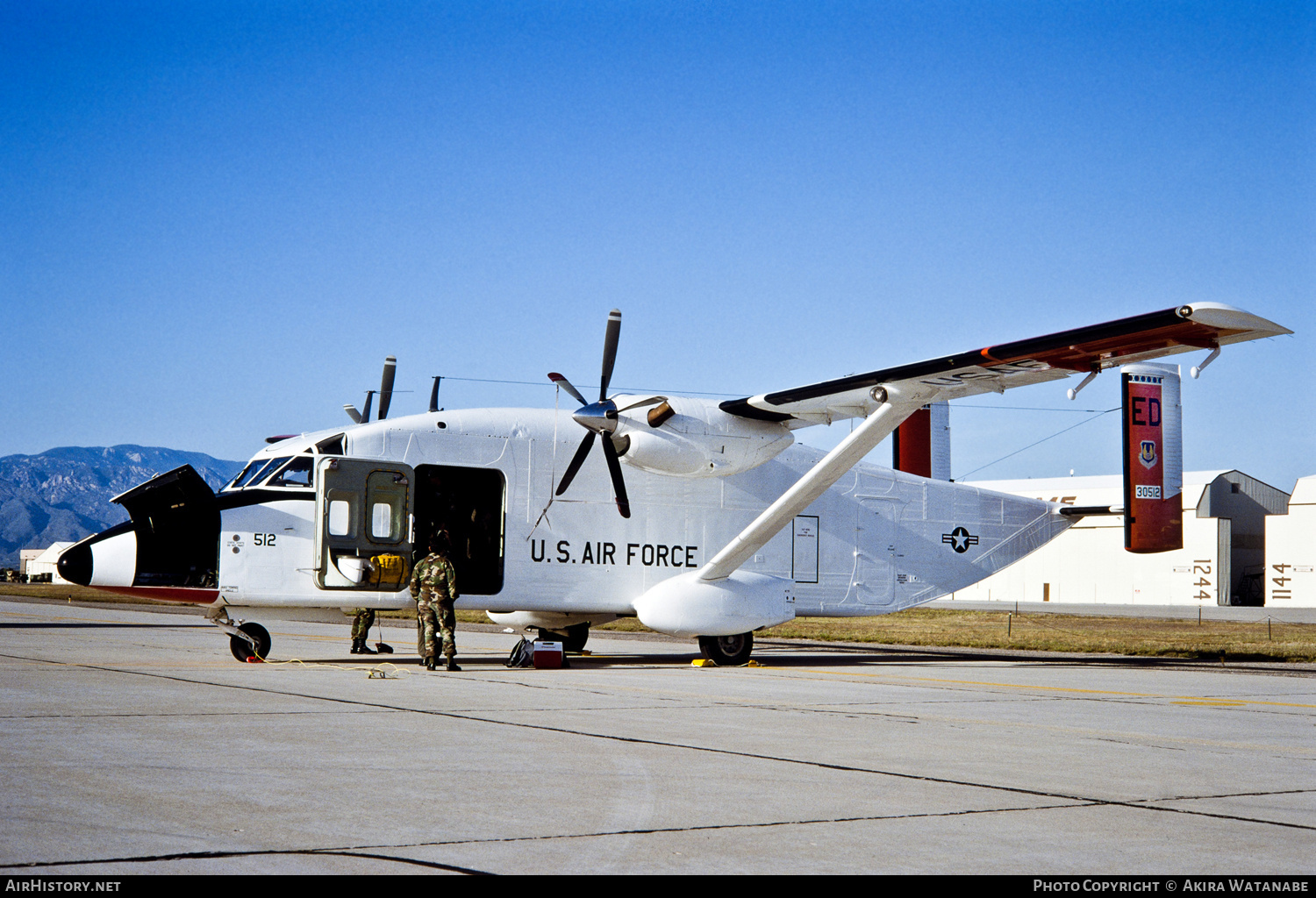 Aircraft Photo of 83-0512 / 30512 | Short C-23A Sherpa (330) | USA - Air Force | AirHistory.net #801503