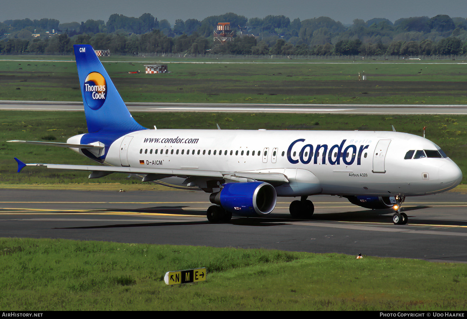 Aircraft Photo of D-AICM | Airbus A320-214 | Condor Berlin | AirHistory.net #801528