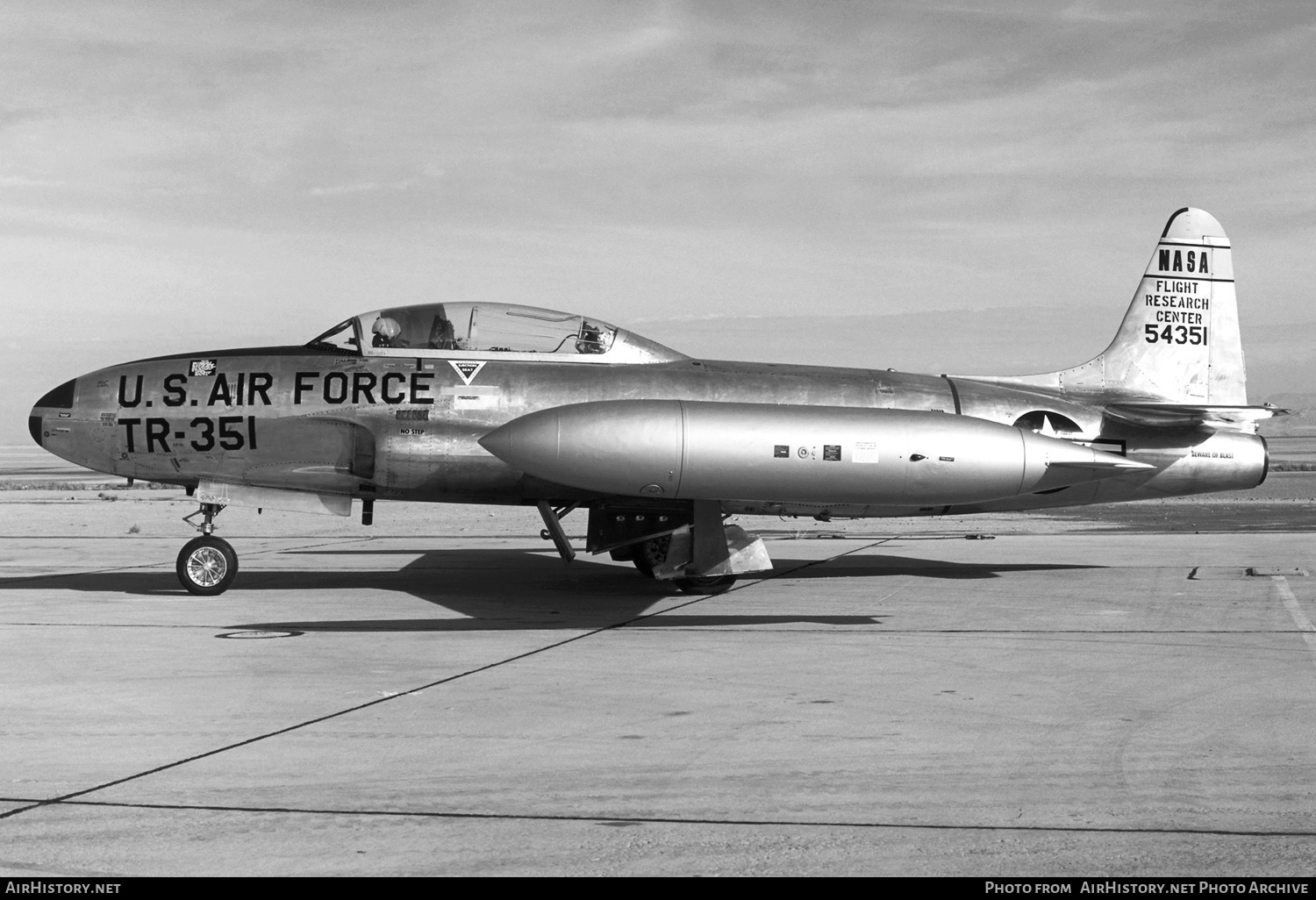 Aircraft Photo of 55-4351 / 54351 | Lockheed T-33A | USA - Air Force | AirHistory.net #801532