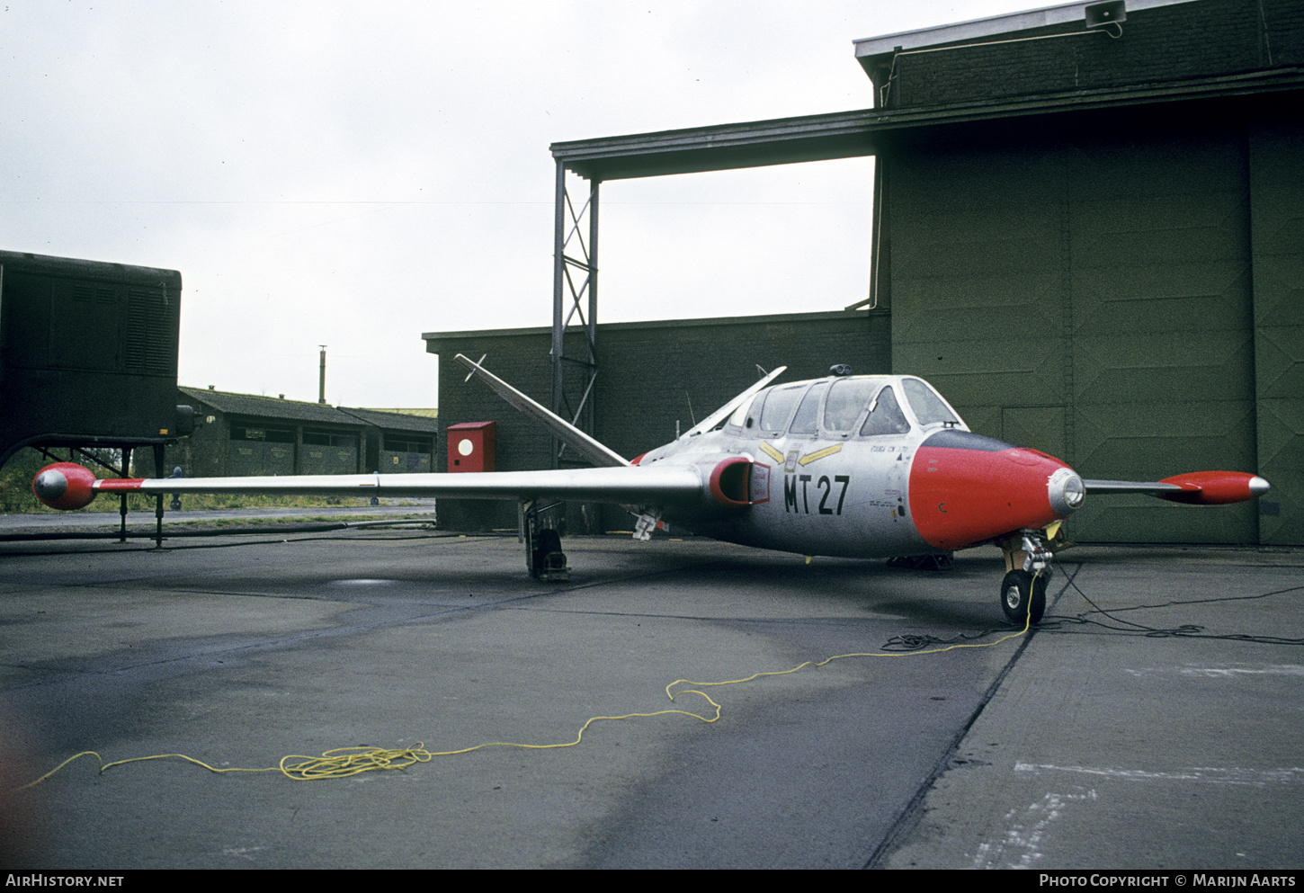 Aircraft Photo of MT27 | Fouga CM-170R Magister | Belgium - Air Force | AirHistory.net #801546