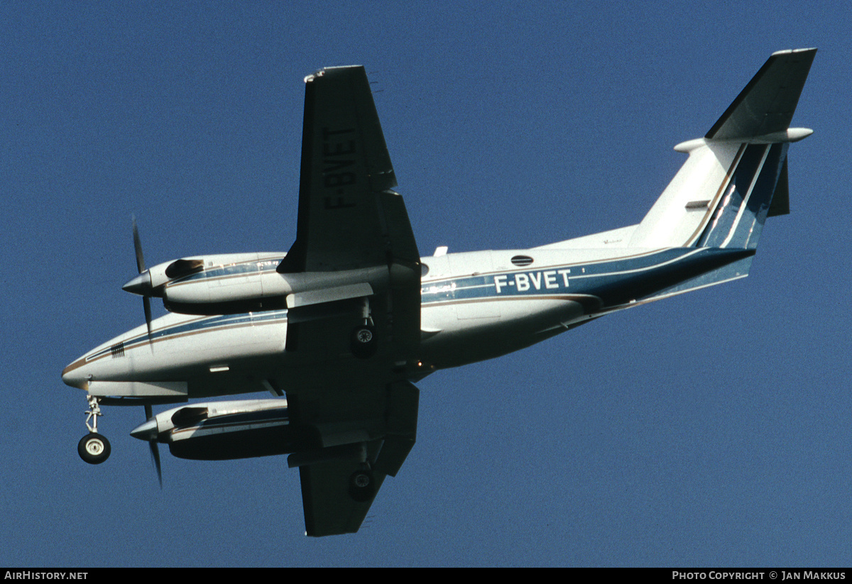 Aircraft Photo of F-BVET | Beech 200 Super King Air | AirHistory.net #801547