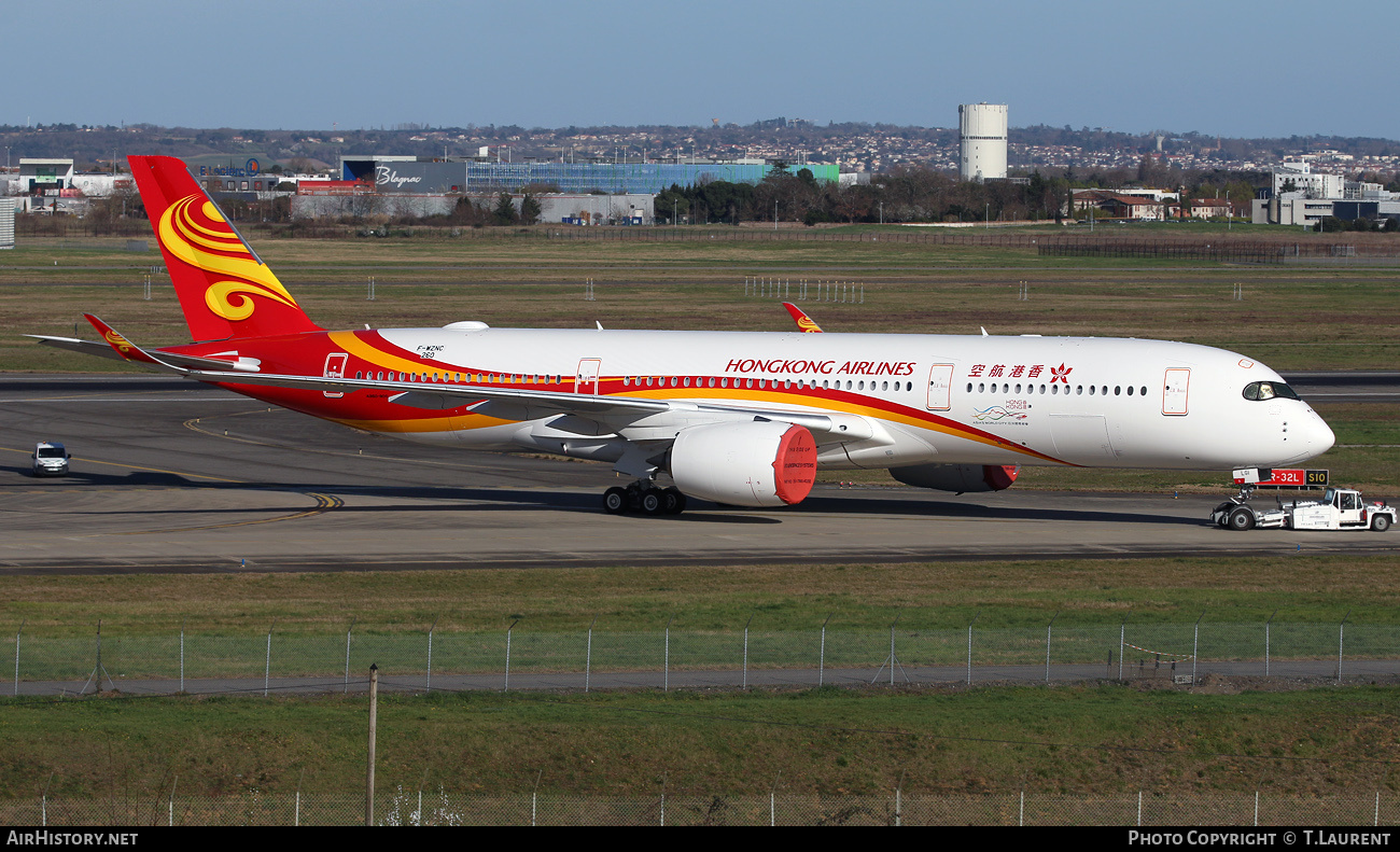 Aircraft Photo of F-WZNC | Airbus A350-941 | Hong Kong Airlines | AirHistory.net #801548