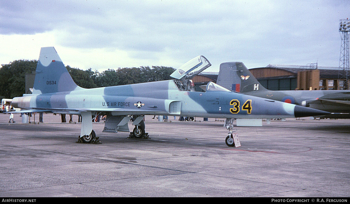Aircraft Photo of 74-1534 / 01534 | Northrop F-5E Tiger II | USA - Air Force | AirHistory.net #801593