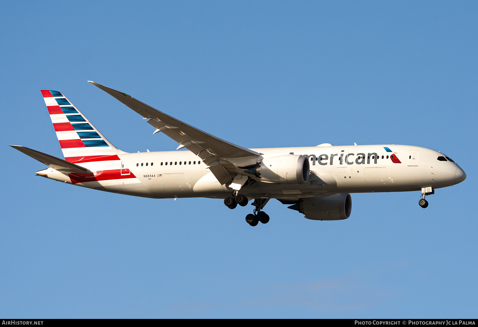 Aircraft Photo of N884AA | Boeing 787-8 Dreamliner | American Airlines | AirHistory.net #801613