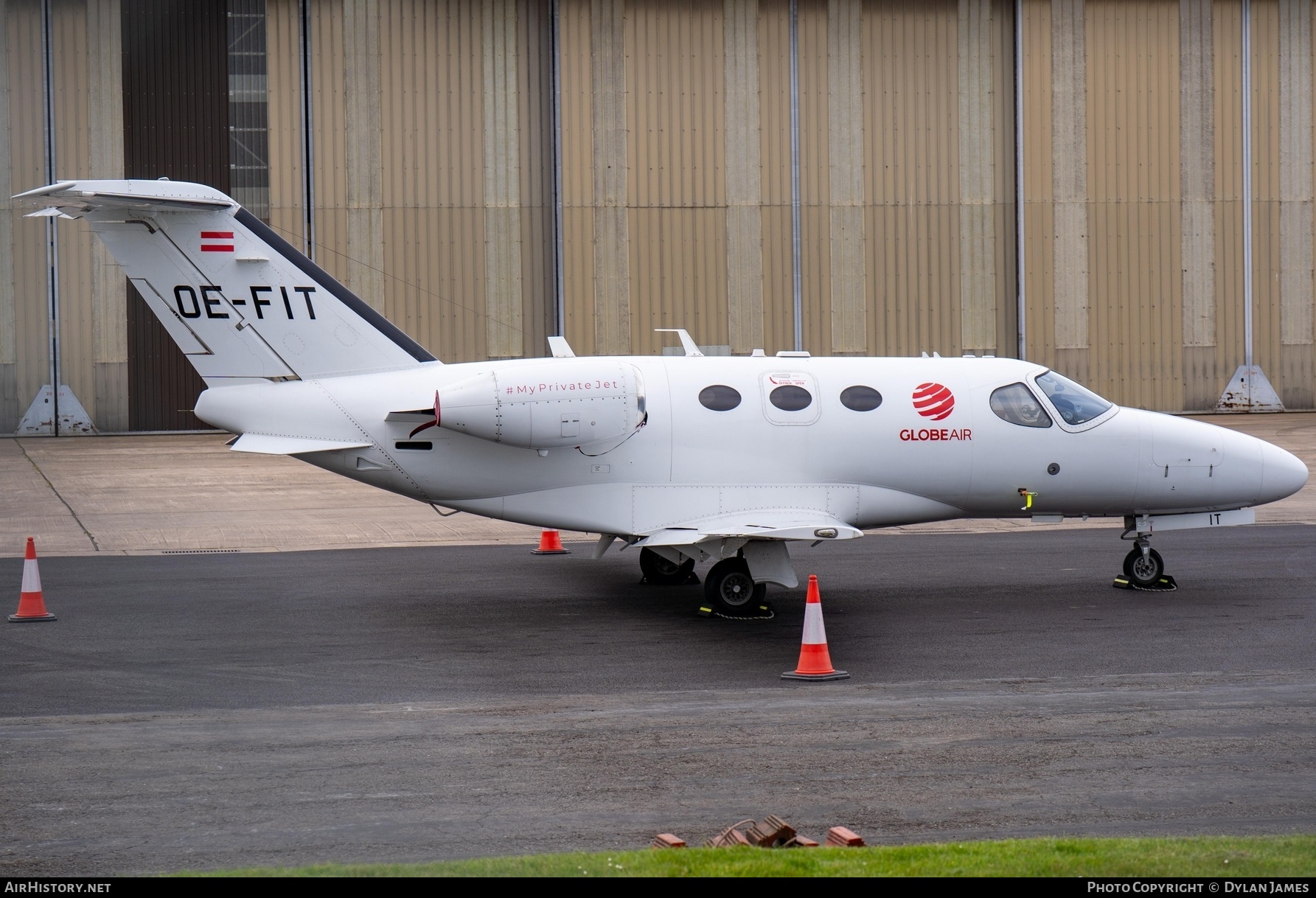 Aircraft Photo of OE-FIT | Cessna 510 Citation Mustang | GlobeAir | AirHistory.net #801614