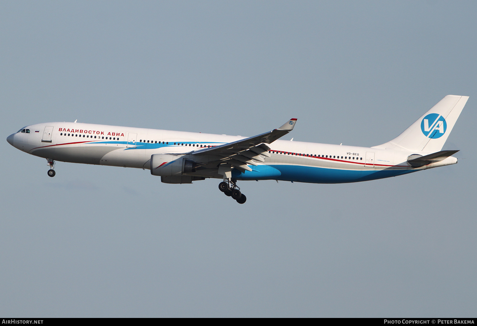 Aircraft Photo of VQ-BEQ | Airbus A330-301 | Vladivostok Air | AirHistory.net #801620