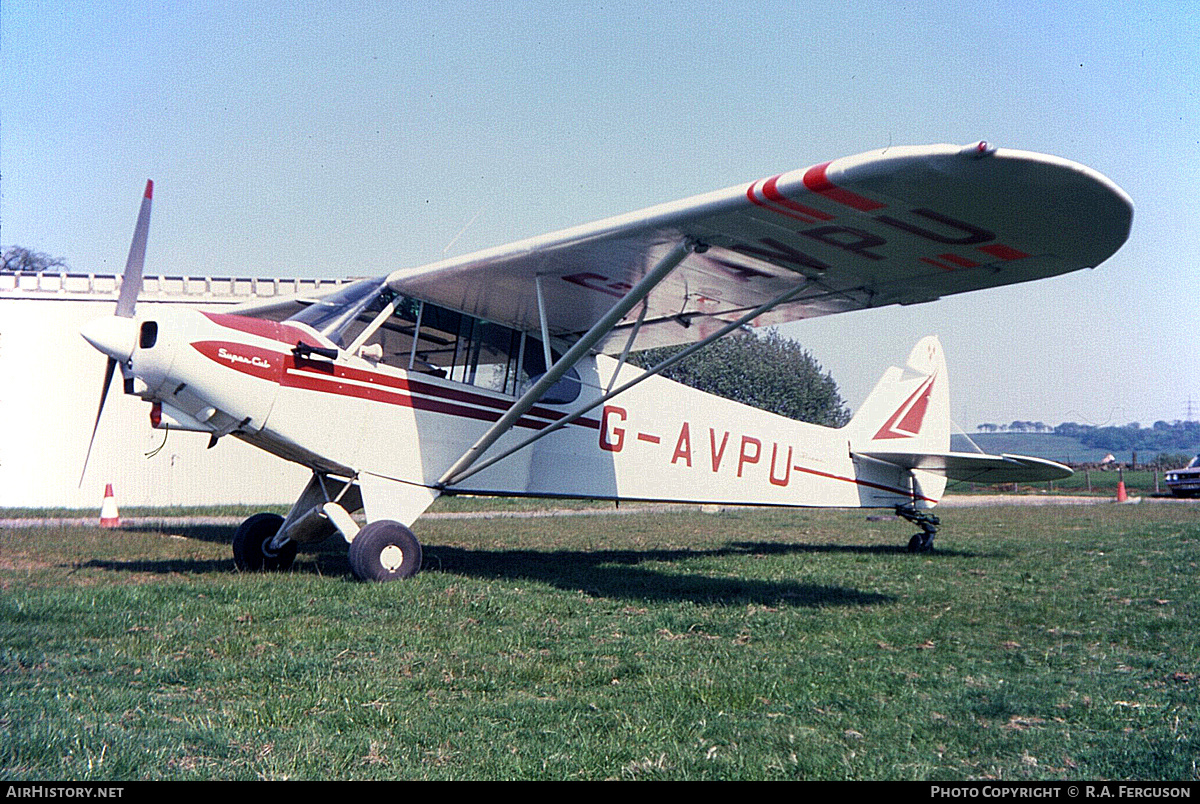 Aircraft Photo of G-AVPU | Piper PA-18-150 Super Cub | AirHistory.net #801635