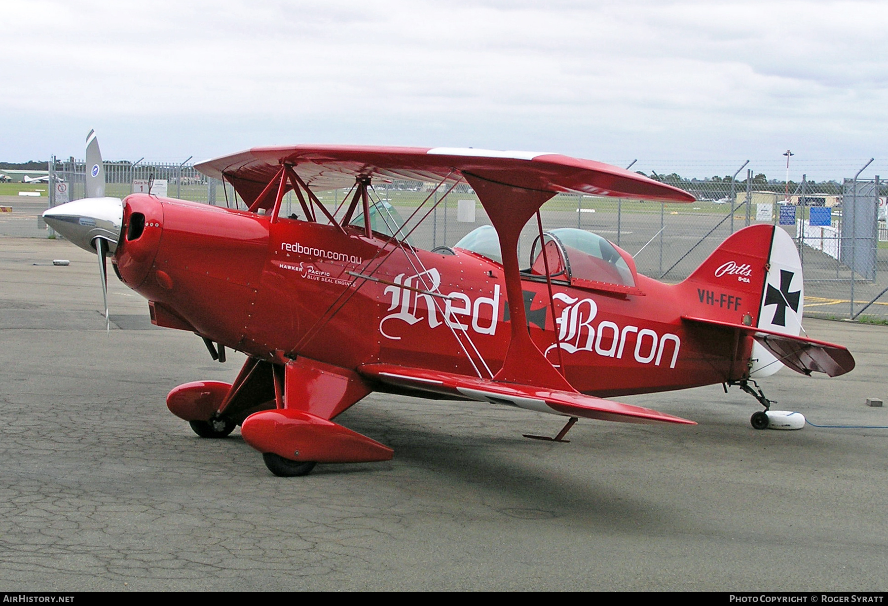 Aircraft Photo of VH-FFF | Pitts S-2A Special | Red Baron | AirHistory.net #801645