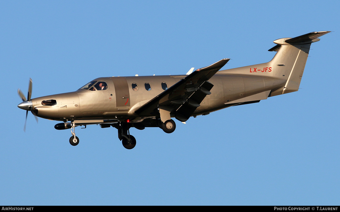 Aircraft Photo of LX-JFS | Pilatus PC-12NG (PC-12/47E) | AirHistory.net #801649