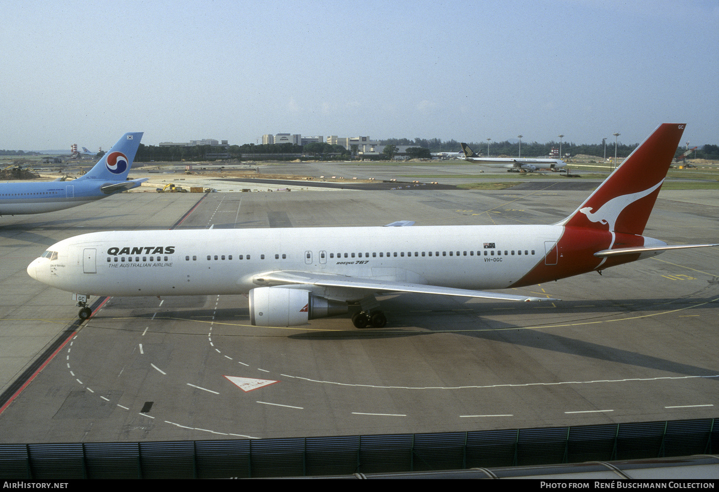 Aircraft Photo of VH-OGC | Boeing 767-338/ER | Qantas | AirHistory.net #801673