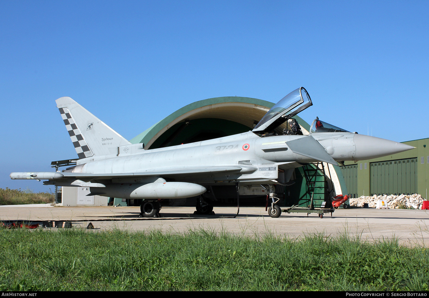 Aircraft Photo of MM7348 | Eurofighter F-2000A Typhoon | Italy - Air Force | AirHistory.net #801689