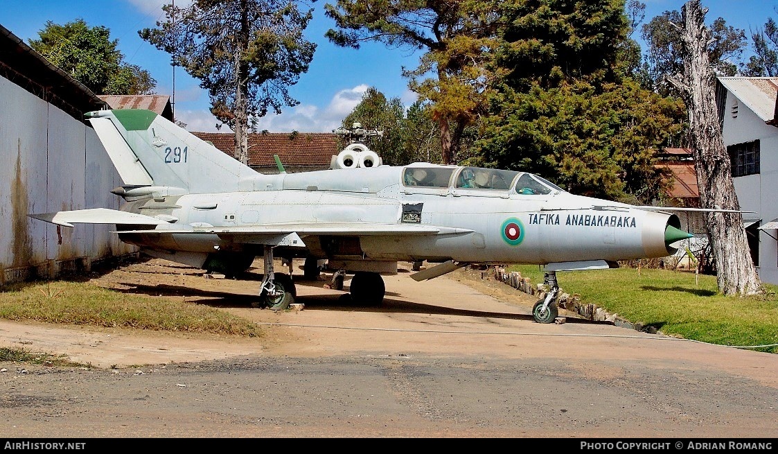 Aircraft Photo of 291 | Mikoyan-Gurevich MiG-21UM | Madagascar - Air Force | AirHistory.net #801692