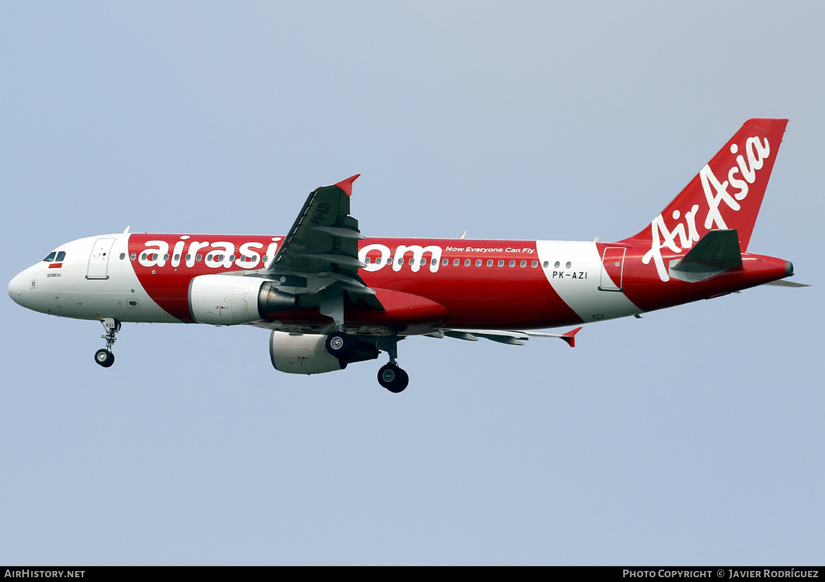 Aircraft Photo of PK-AZI | Airbus A320-216 | AirAsia | AirHistory.net #801695