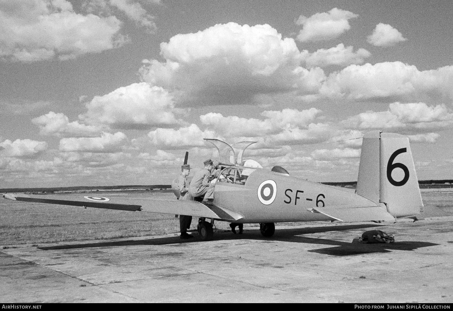 Aircraft Photo of SF-6 | Saab 91D Safir | Finland - Air Force | AirHistory.net #801703