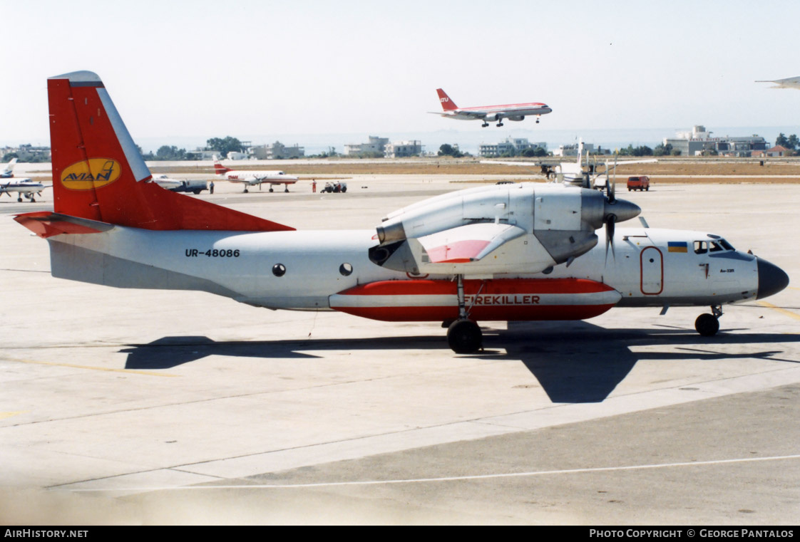 Aircraft Photo of UR-48086 | Antonov An-32P Firekiller | Aviant | AirHistory.net #801738