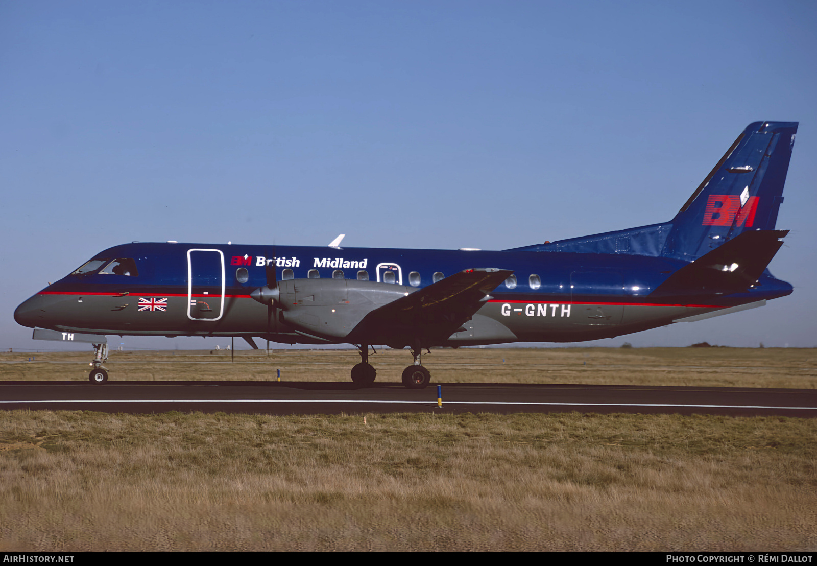 Aircraft Photo of G-GNTH | Saab 340B | British Midland Commuter | AirHistory.net #801739