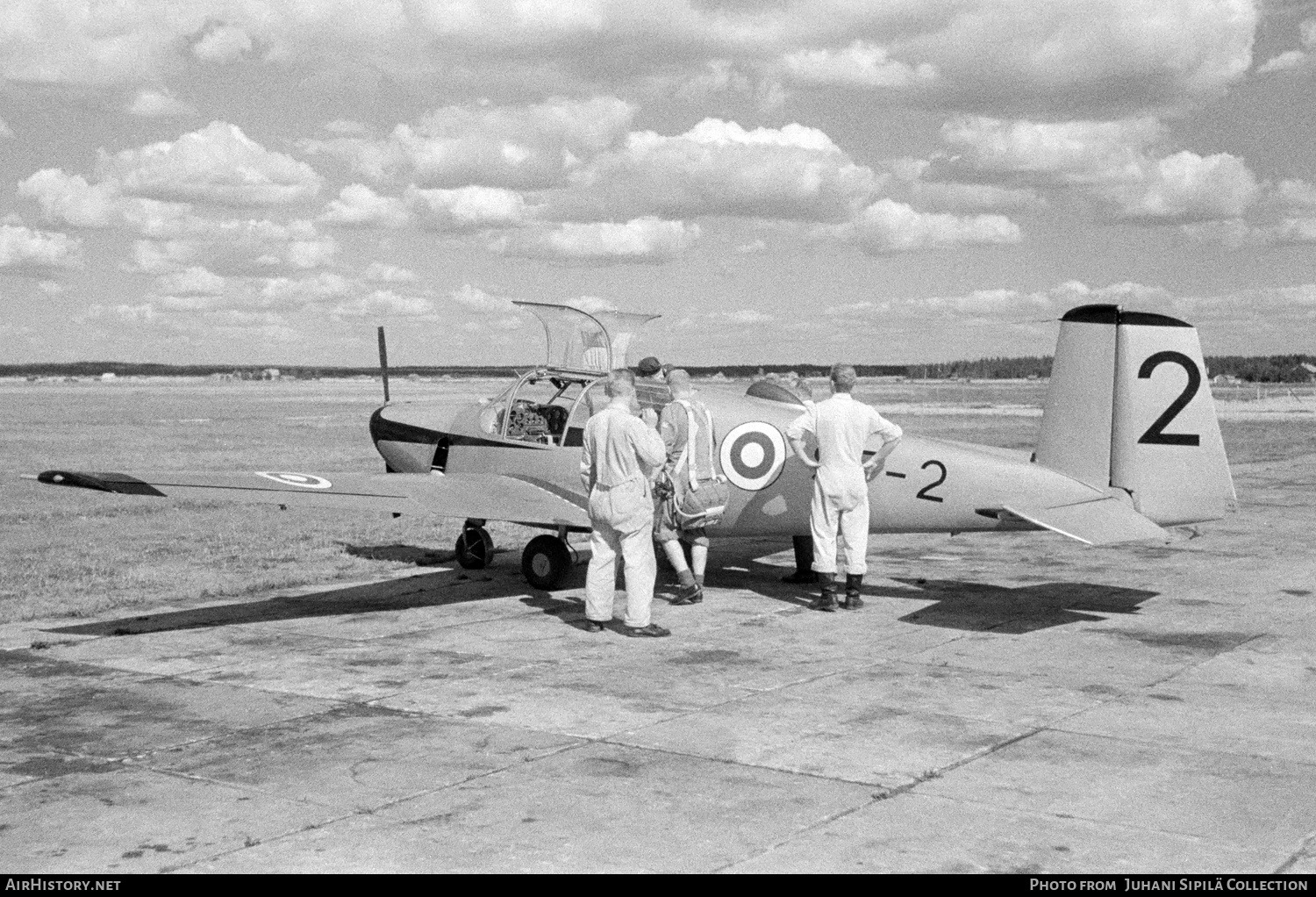 Aircraft Photo of SF-2 | Saab 91D Safir | Finland - Air Force | AirHistory.net #801743
