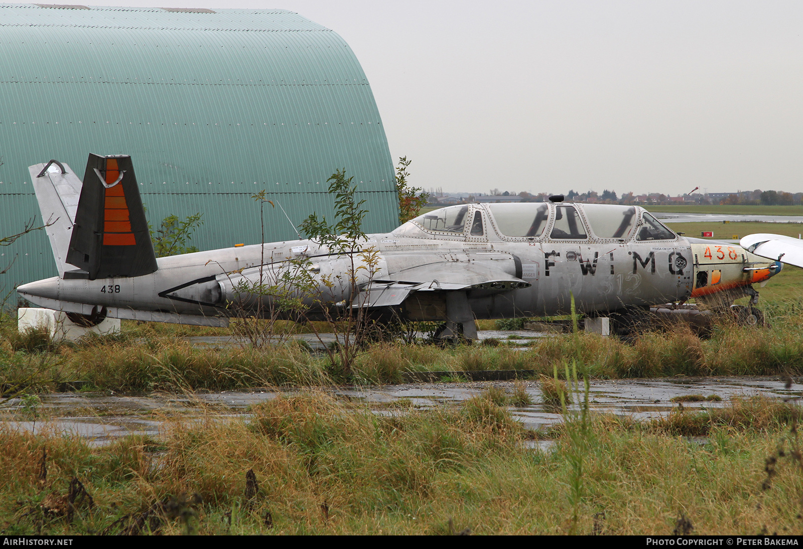 Aircraft Photo of F-WIMQ / 438 | Fouga CM-170R Magister | France - Air Force | AirHistory.net #801749