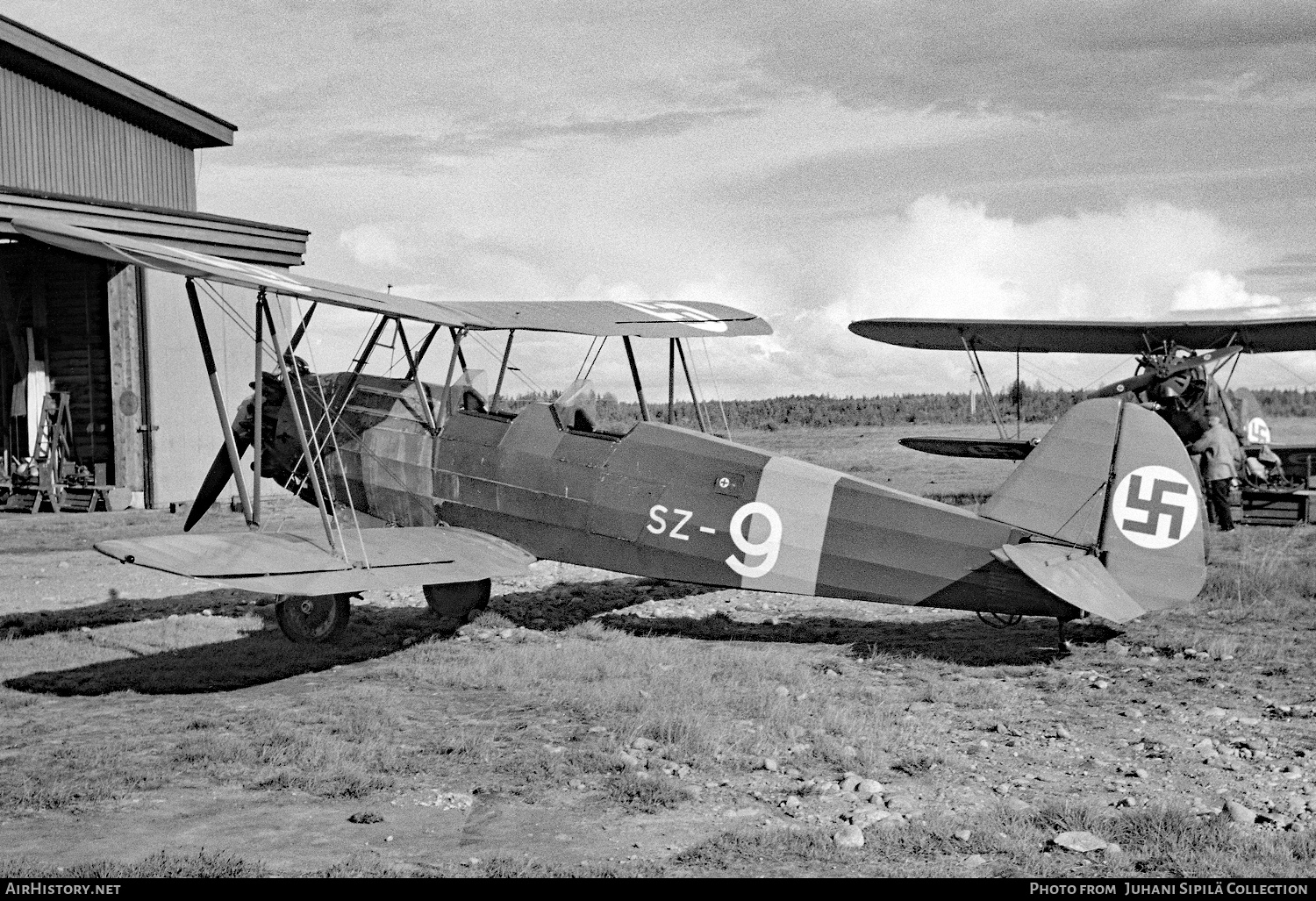 Aircraft Photo of SZ-9 | Focke-Wulf Fw-44J Stieglitz | Finland - Air Force | AirHistory.net #801751