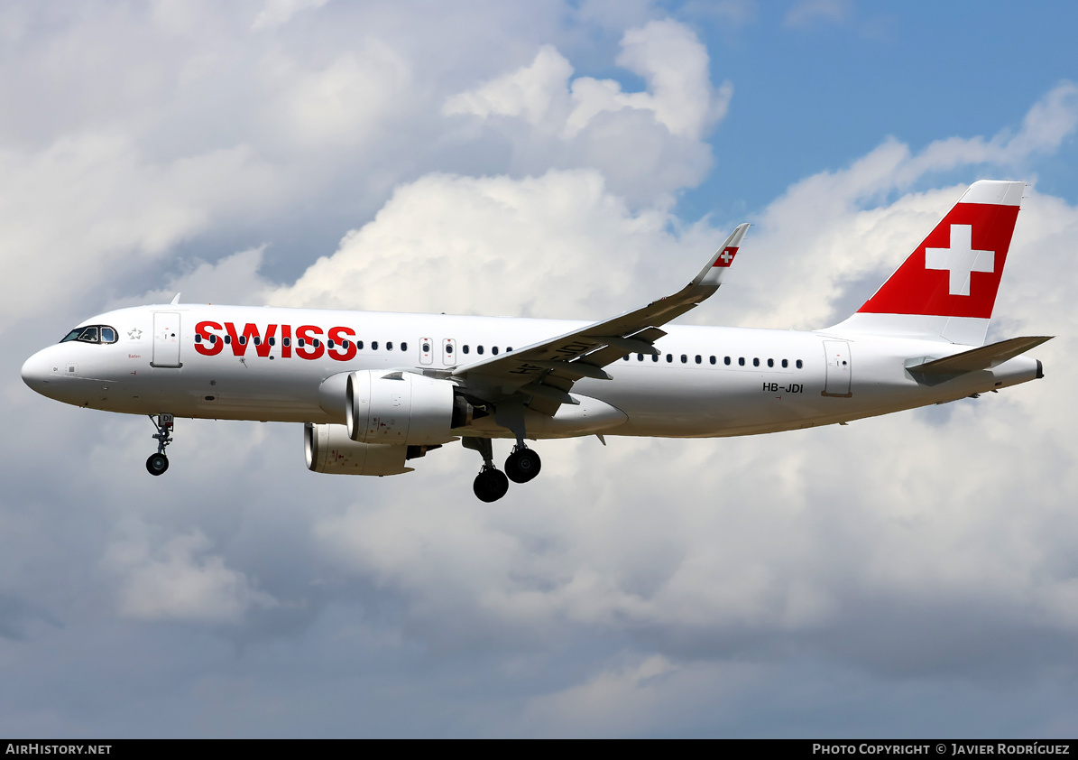 Aircraft Photo of HB-JDI | Airbus A320-271N | Swiss International Air Lines | AirHistory.net #801759