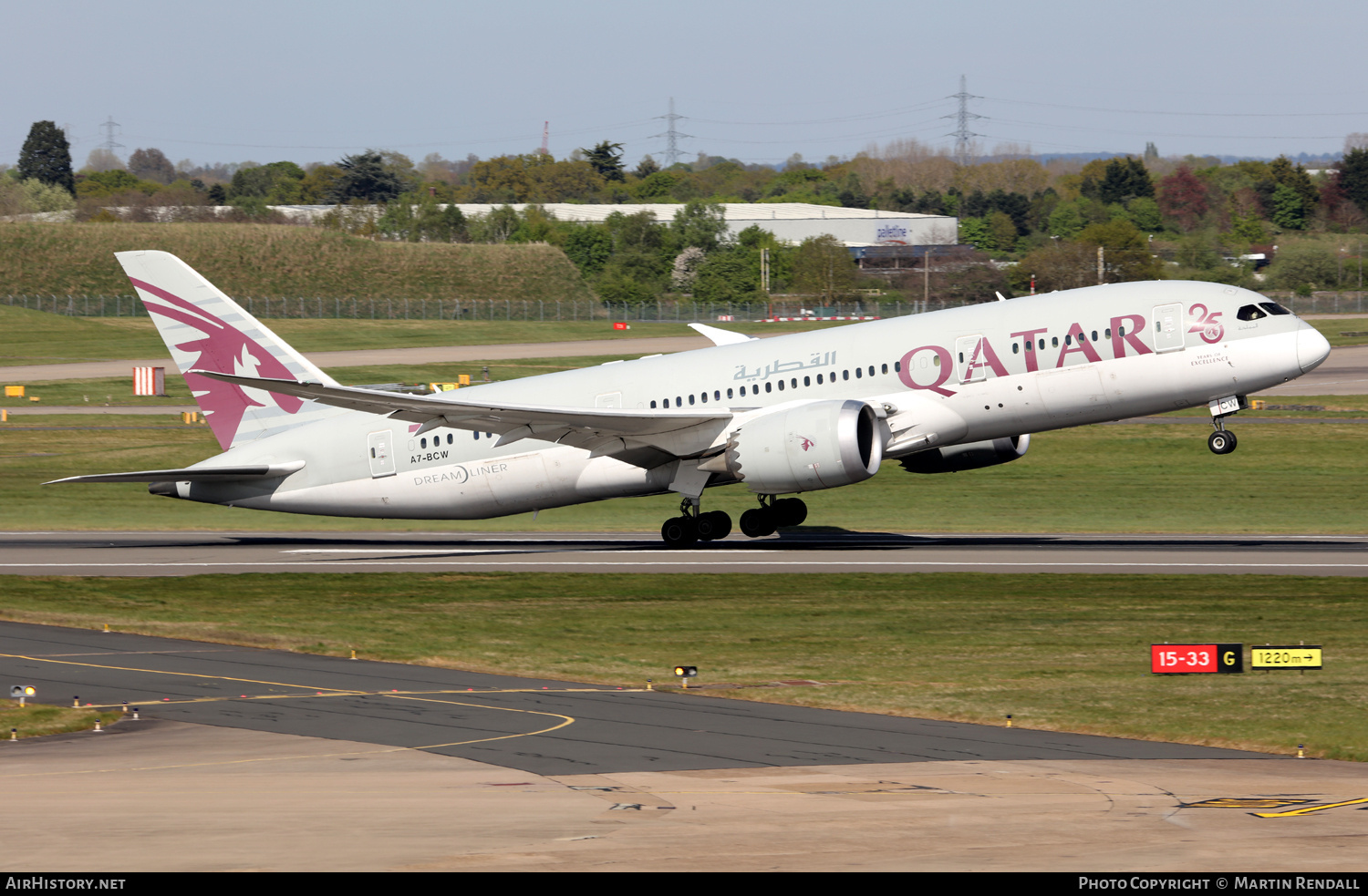 Aircraft Photo of A7-BCW | Boeing 787-8 Dreamliner | Qatar Airways | AirHistory.net #801784